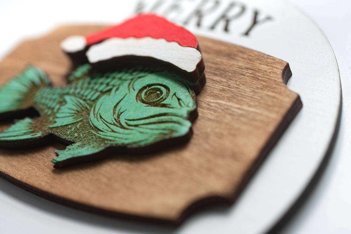 Merry Fishmas Christmas Ornament