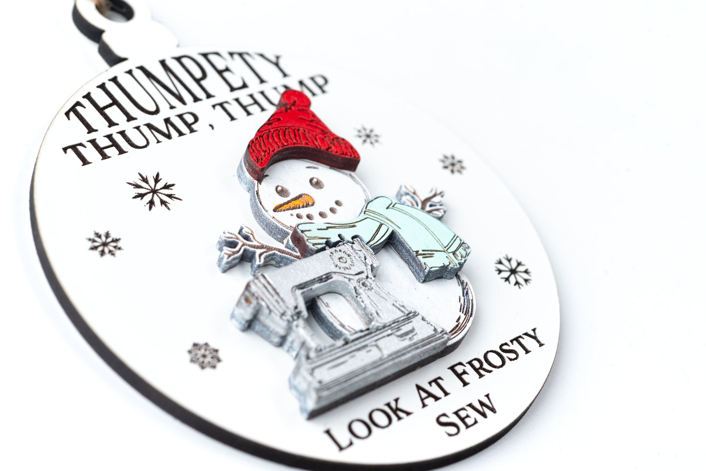 Thumpety Thump Thump Look at Frosty Sew