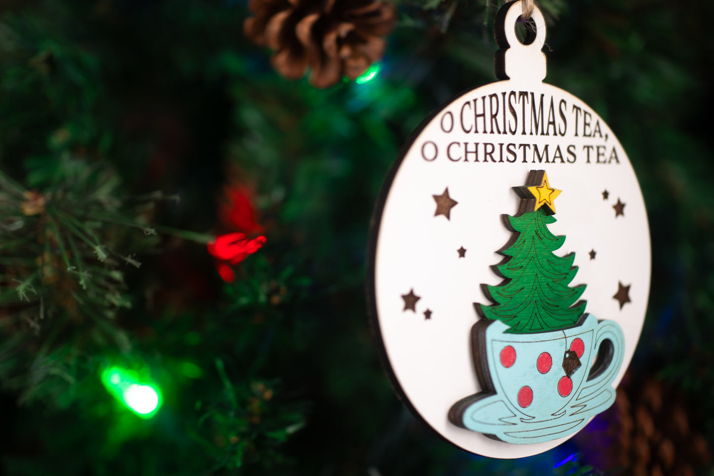 O Christmas Tea Christmas Ornament