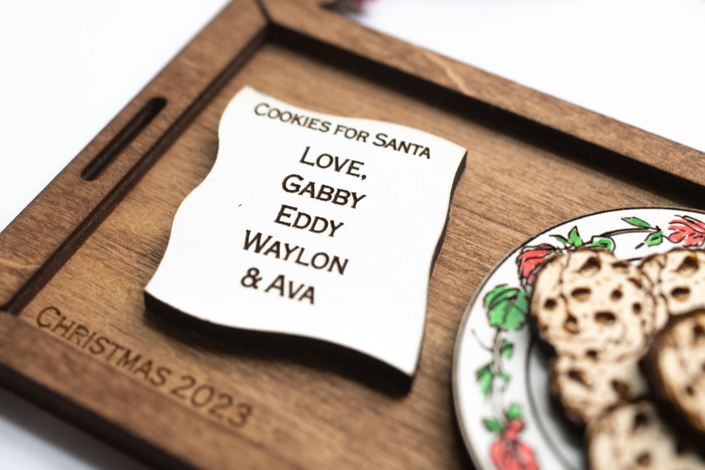 Personalized Cookie Serving Tray Ornament