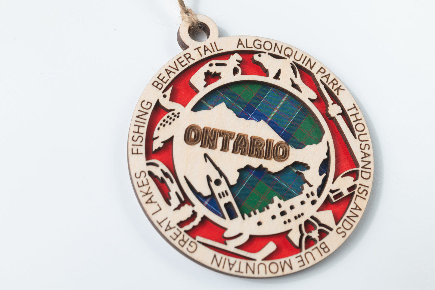 Ontario Christmas Tree Ornament