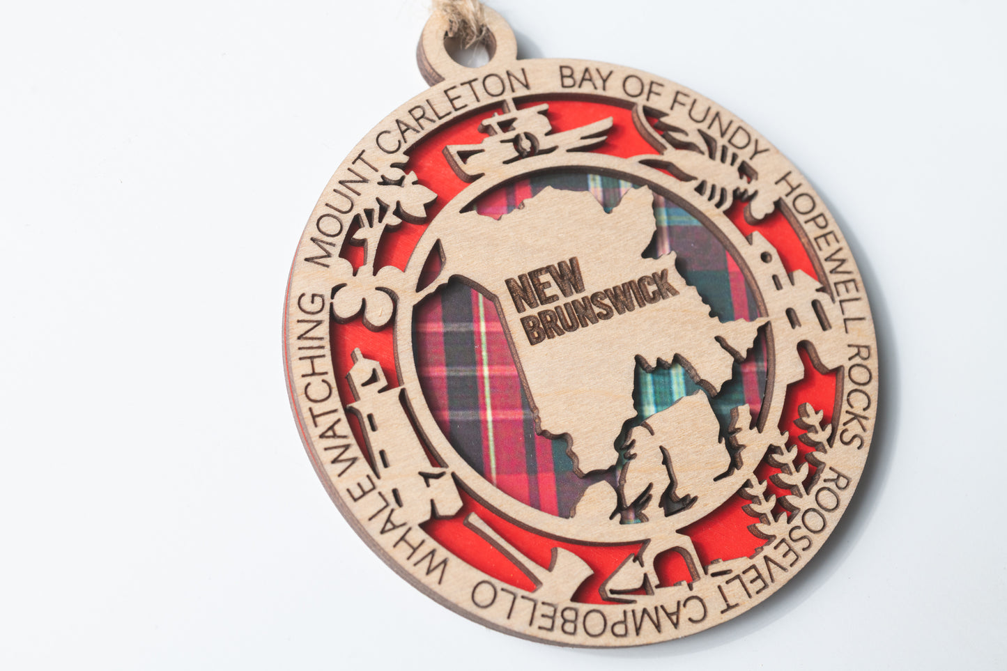 New Brunswick Christmas Tree Ornament