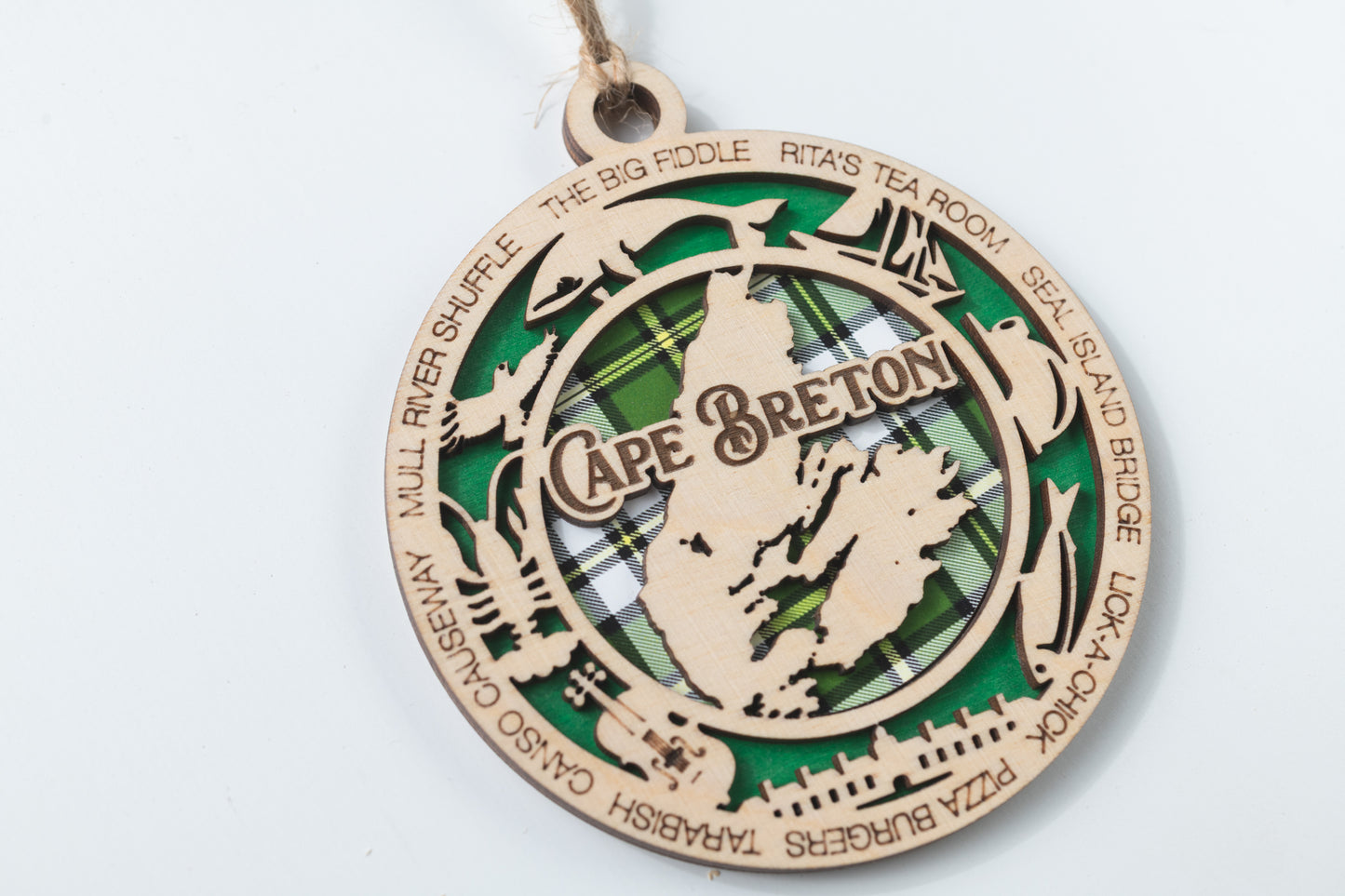 Customizable Cape Breton Ornament