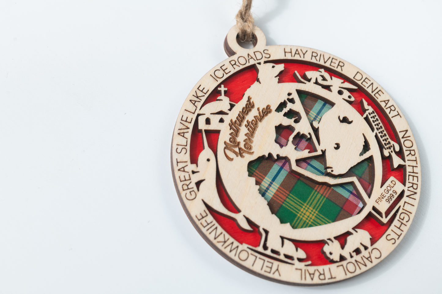 Northwest Territories Christmas Tree Ornament