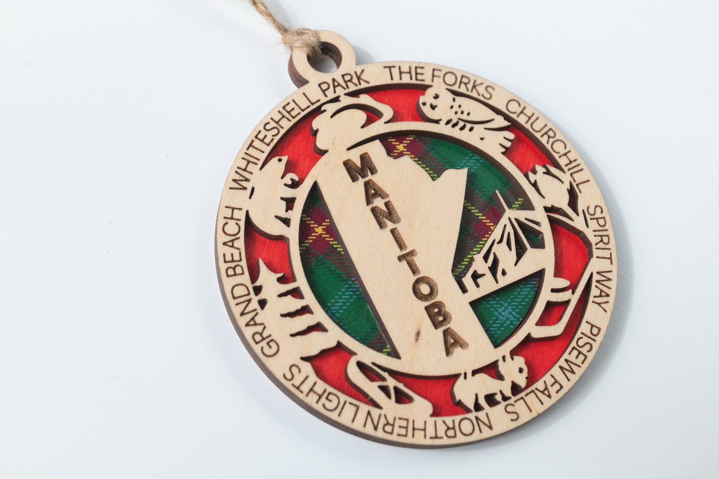 Manitoba Christmas Tree Ornament