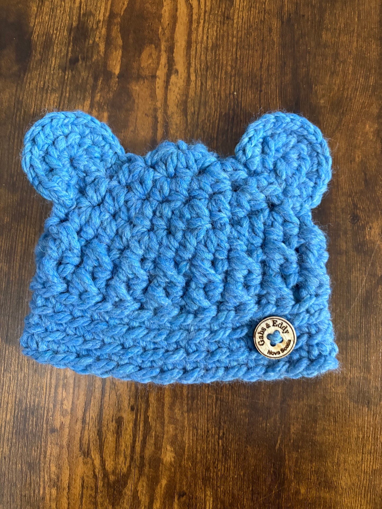 In-Stock 0-6 Month Chunky Little Bear in Sky Blue