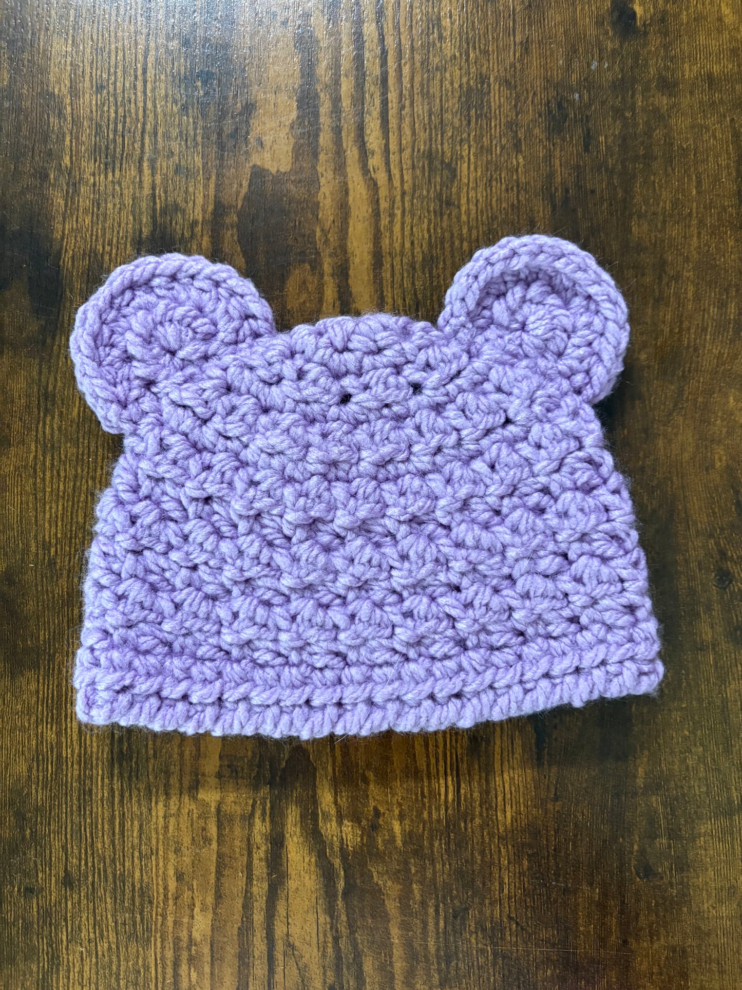 In-Stock 0-6 Month Basic Bear in Lavender Purple