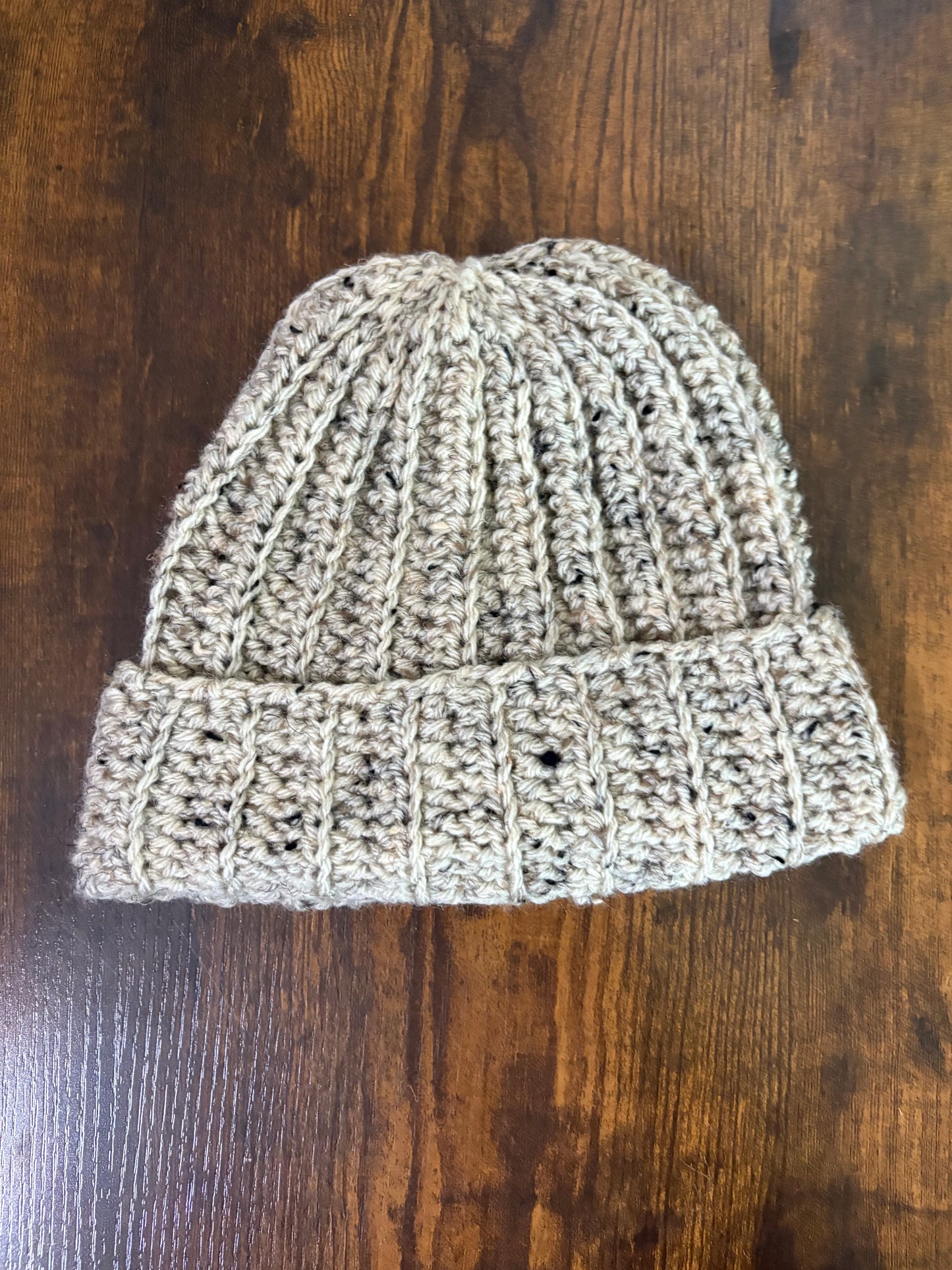 In-Stock 1-3 Year Basic Ribbed Toque in Oatmeal