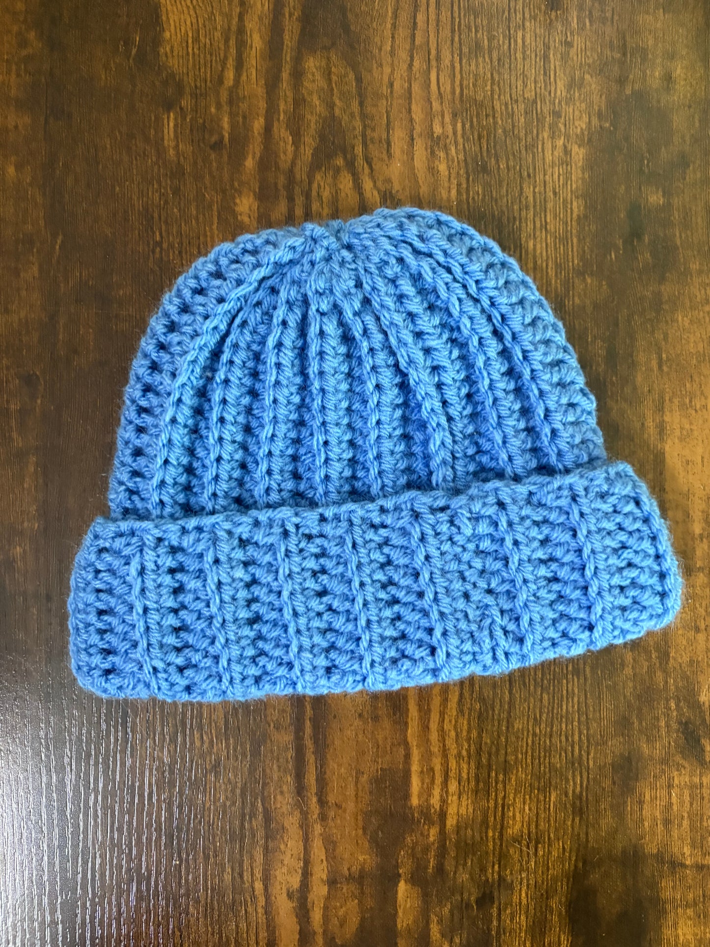 In-Stock 1-3 Year Basic Ribbed Toque in Sky Blue
