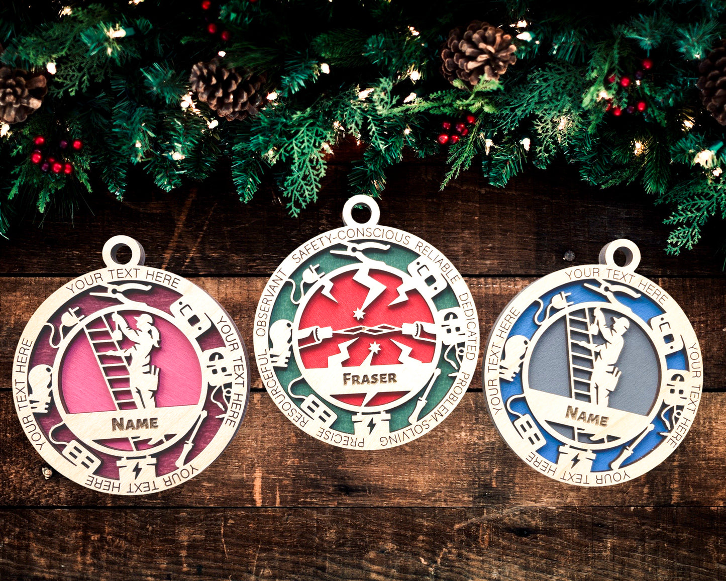 The Trades - Electrician Ornament