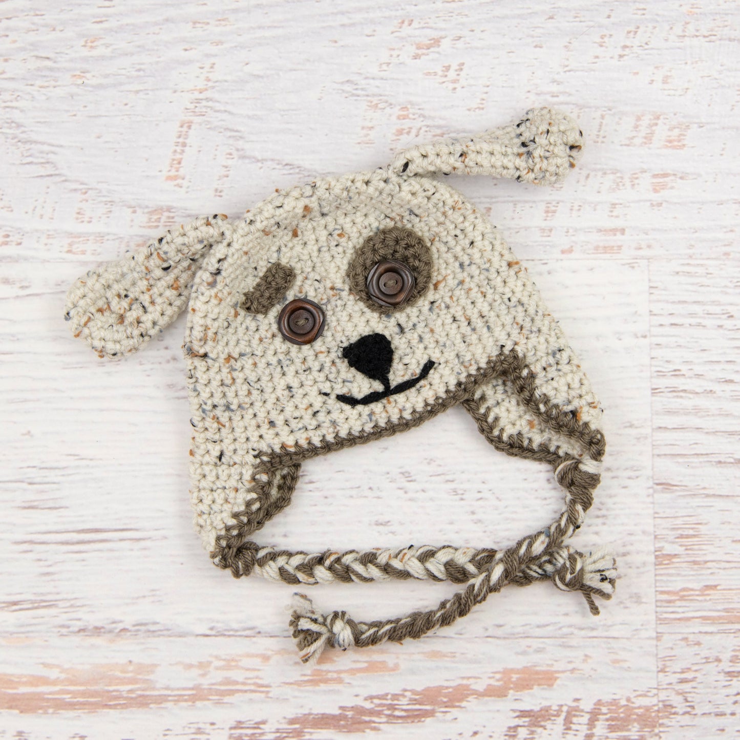 In-Stock 0-6 Month Puppy Dog (Beige Fleck)