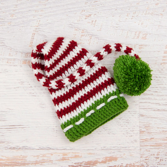 In-Stock 0-6 Month Children's Christmas Stocking Hat