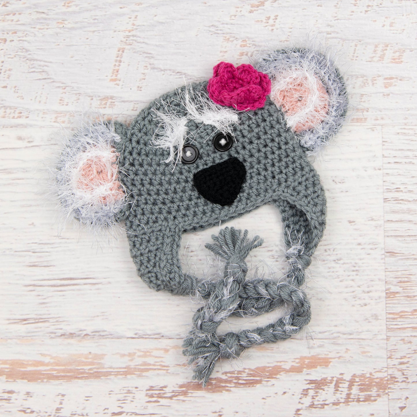In-Stock 0-6 Month Girly Fuzzy Koala