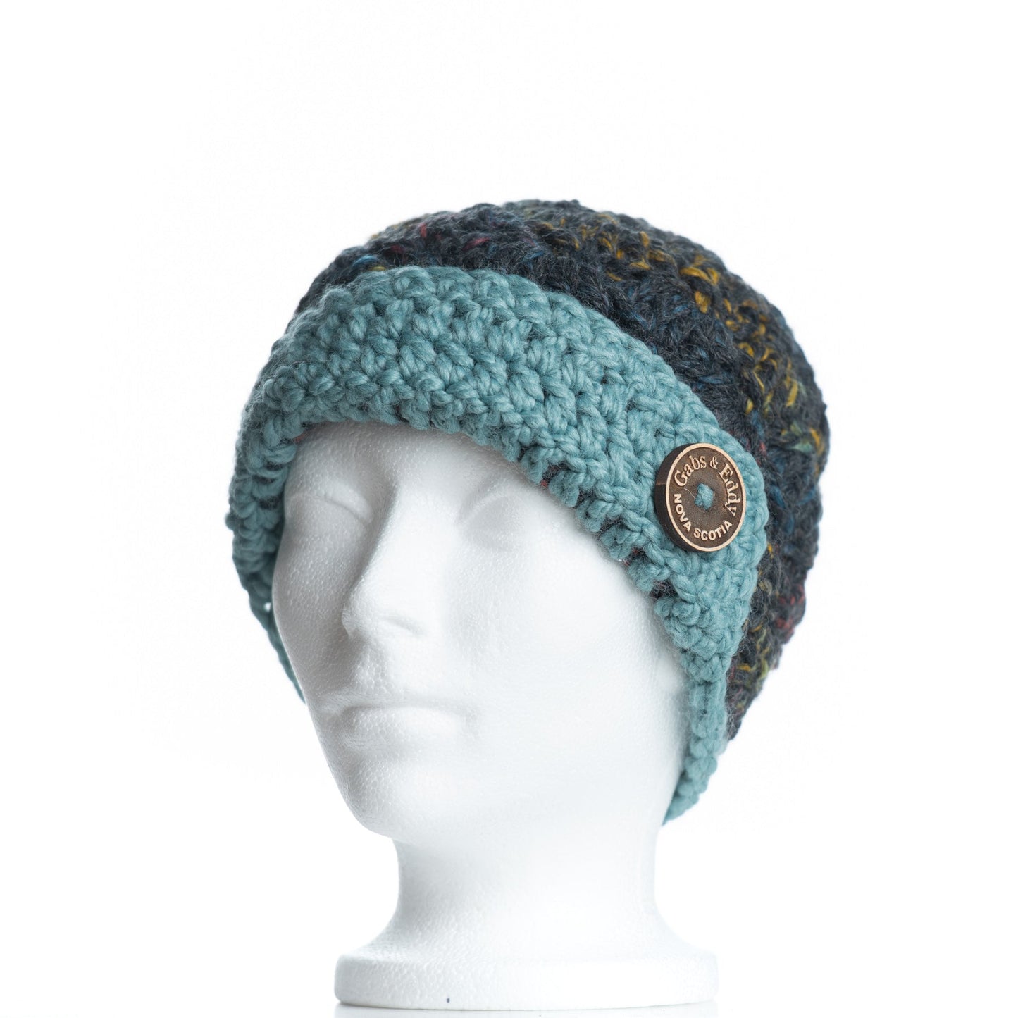 Chunky Button Flapper in Dreamland with Sage