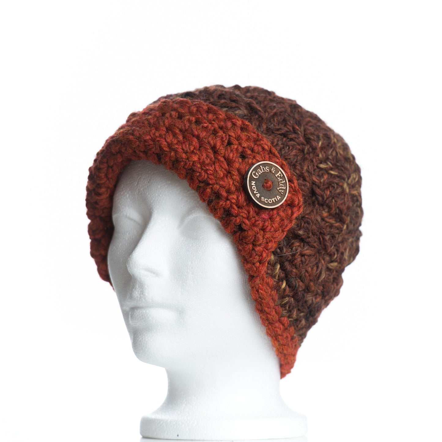 Chunky Button Flapper in Spiced Apple with Spice