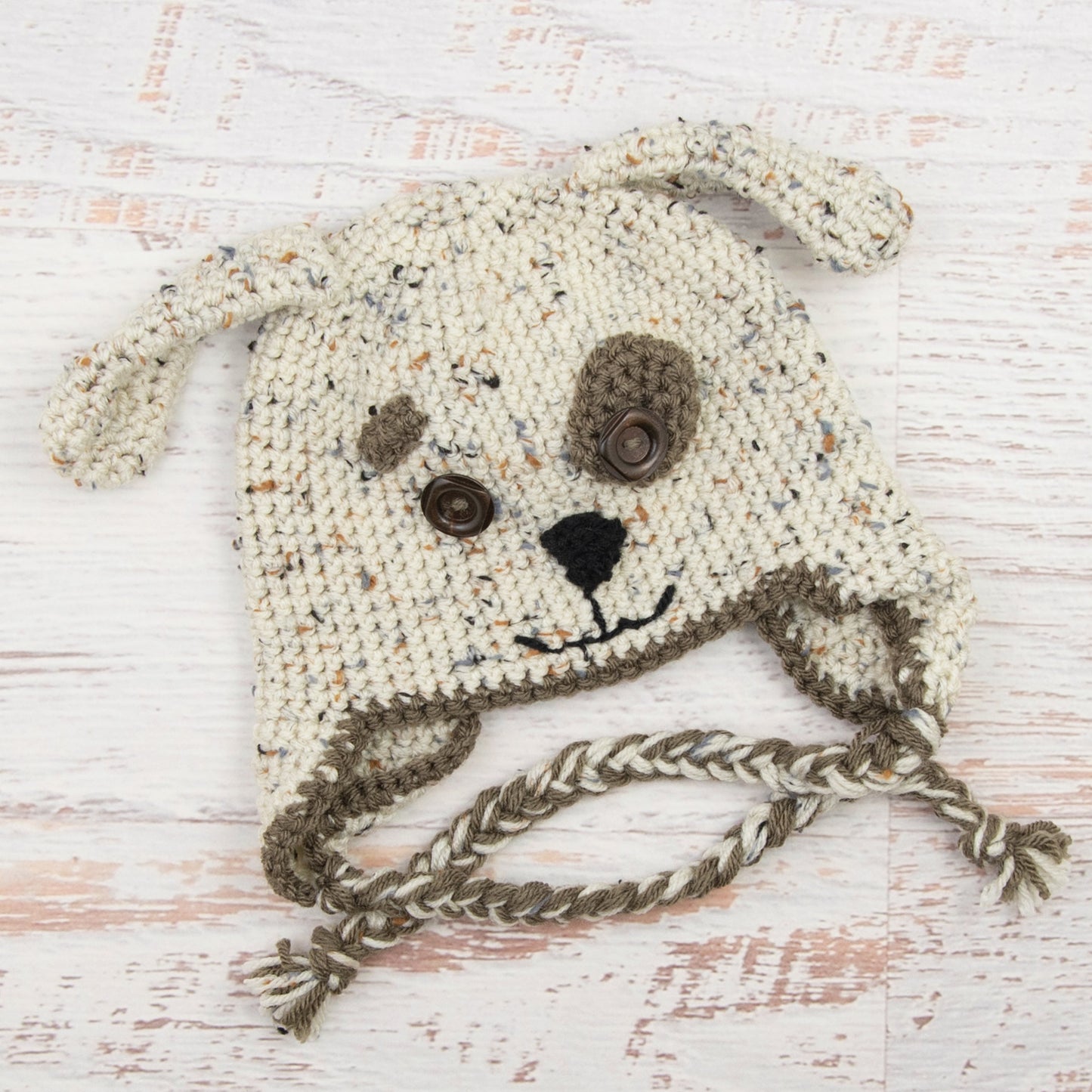 In-Stock 3-10 Year Puppy Dog (Beige Fleck)