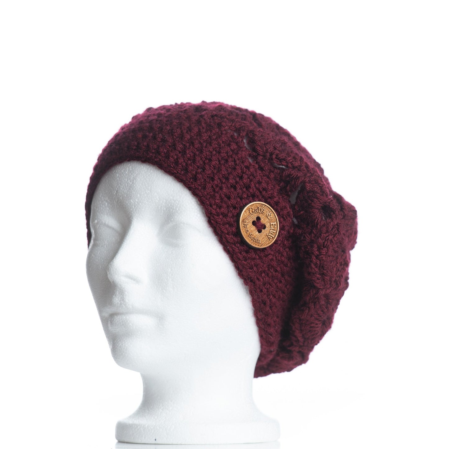Soft Shell Beanie in Wine