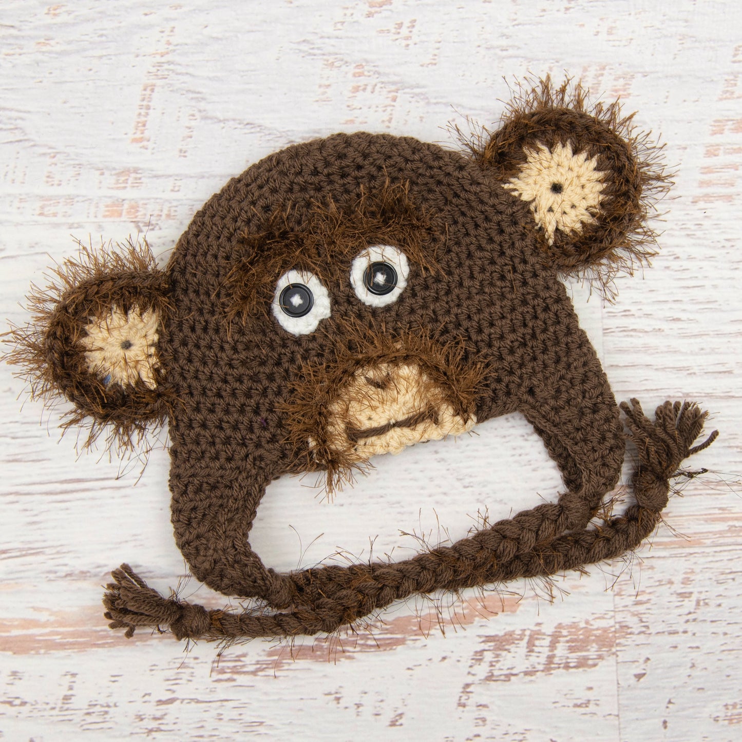 In-Stock 3-5 Year Fuzzy Monkey