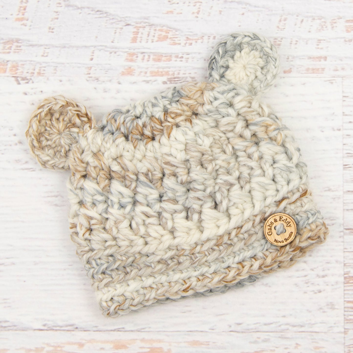 In-Stock 6-12 Month Chunky Little Bear in Fossil