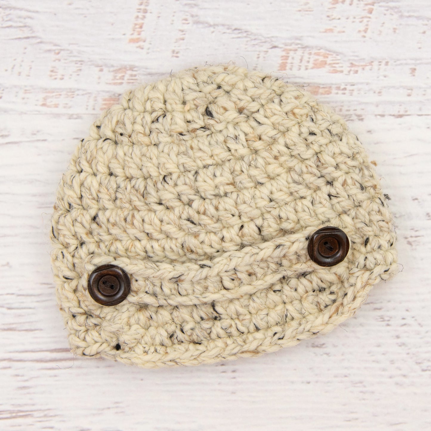 In-Stock 6-12 Month The Newsboy in Oatmeal