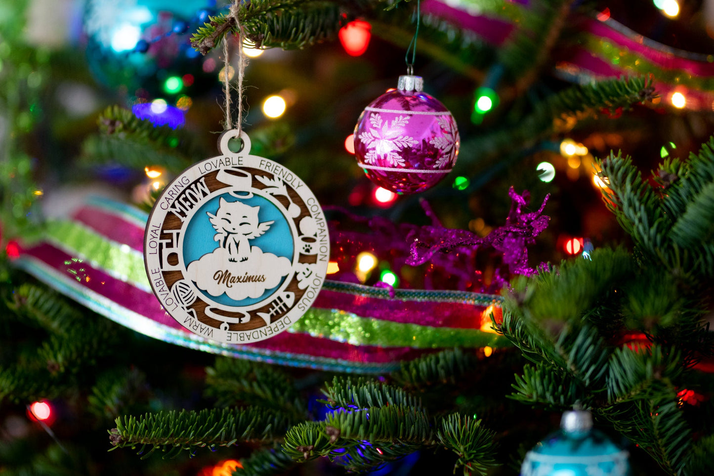 Memorial Cat Ornament