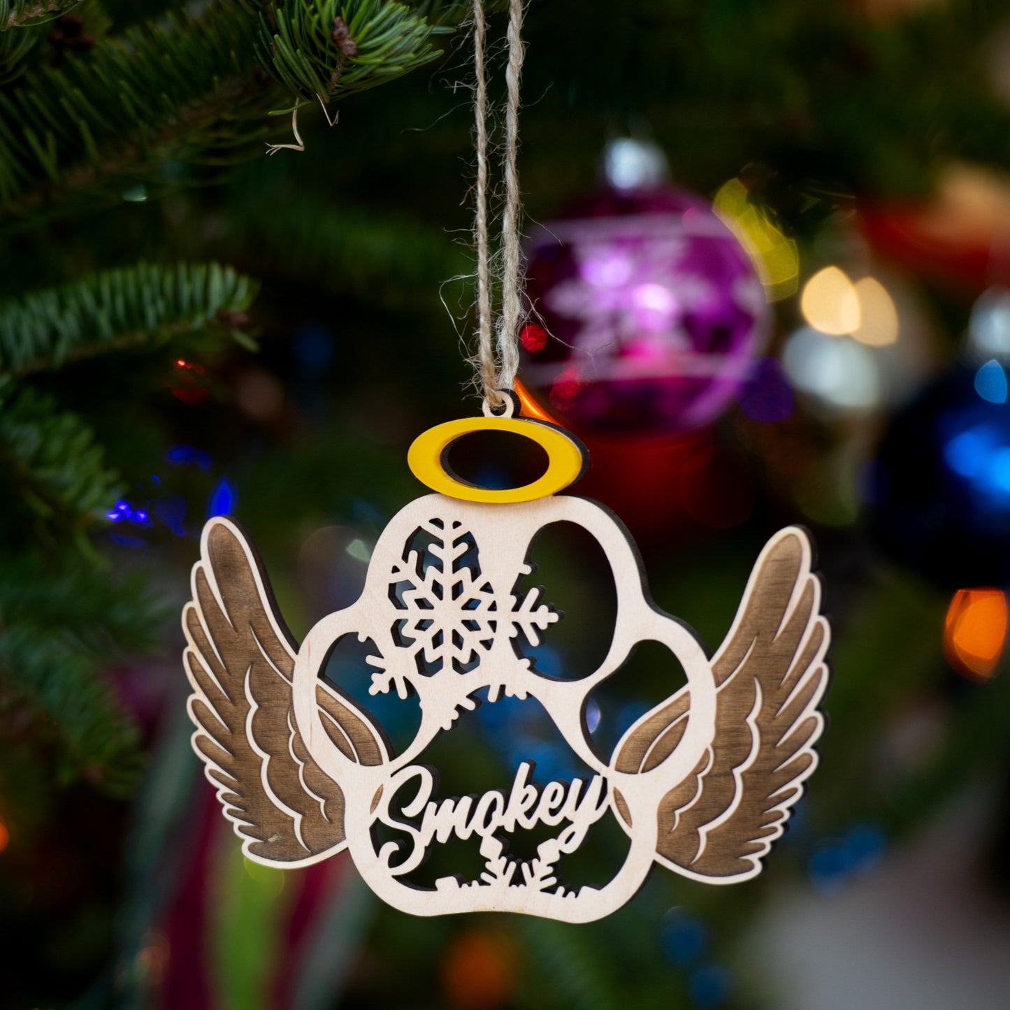 Memorial Pet Paw Ornament