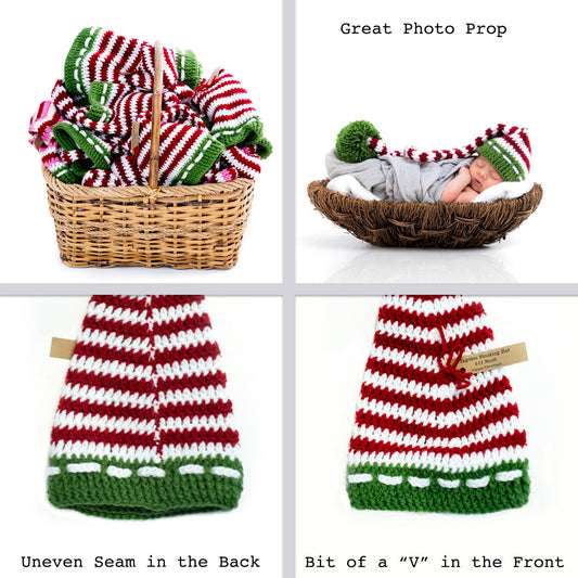 DISCOUNTED In-Stock 1-3 Year Children's Christmas Stocking Hat (No Gabs & Eddy Tag)