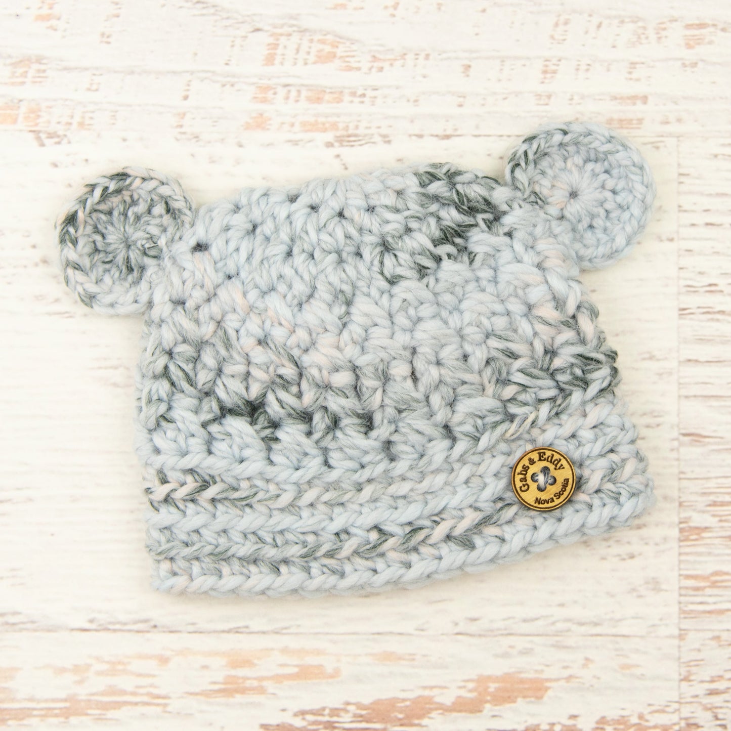 In-Stock 6-12 Month Chunky Little Bear in Glacier