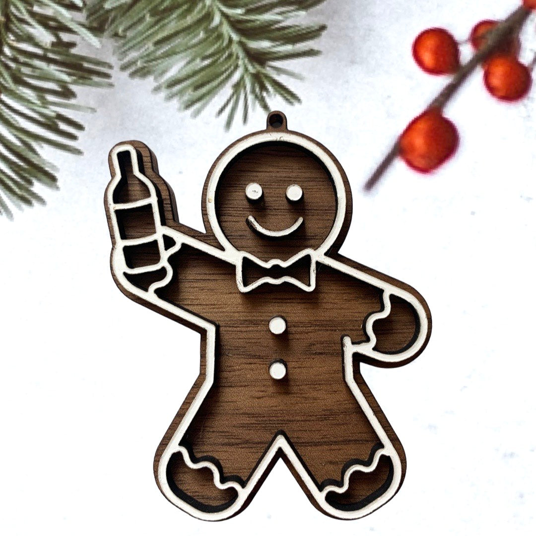Naughty Gingerbread Cookies - Man - Beer