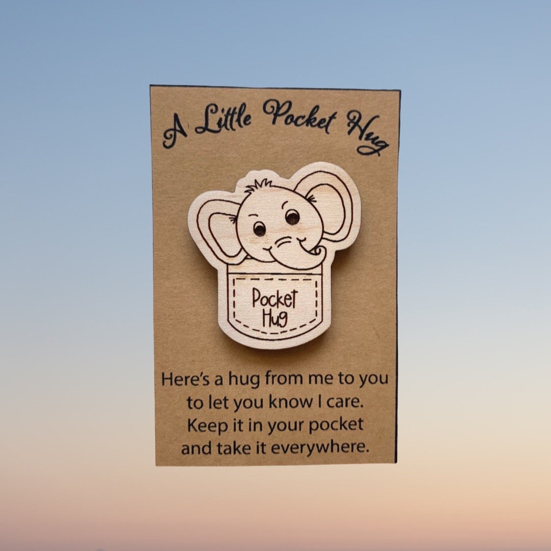 Pocket Hug - Elephant