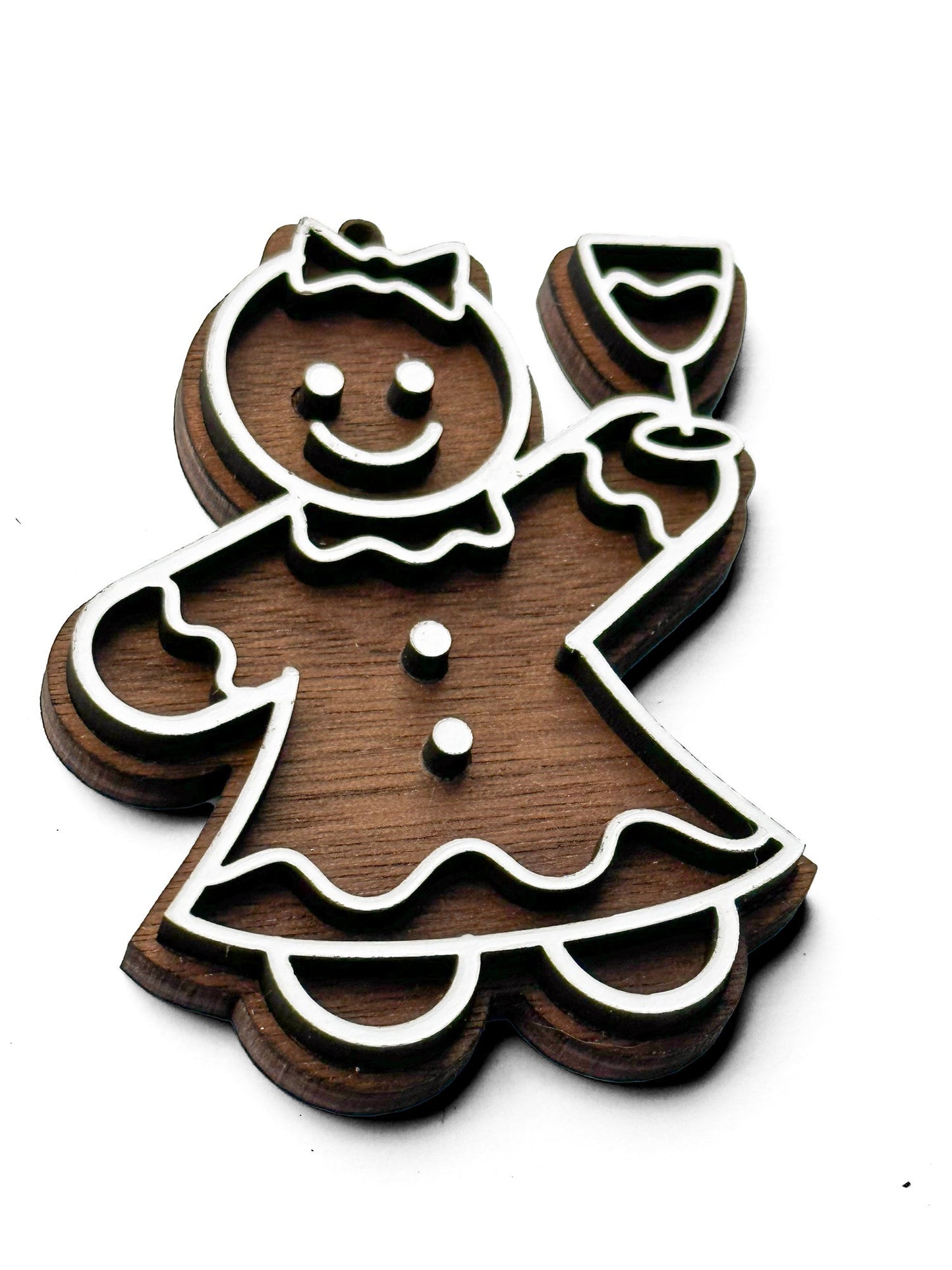 Naughty Gingerbread Cookies - Woman - Wine