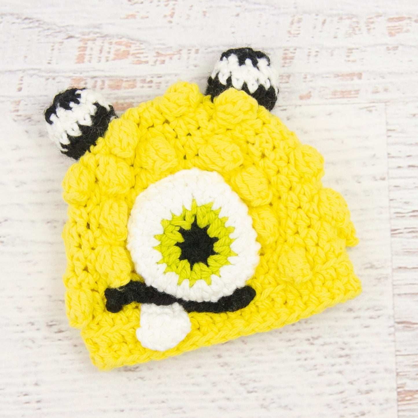 In-Stock Newborn Cotton Little Monster in Banana Yellow