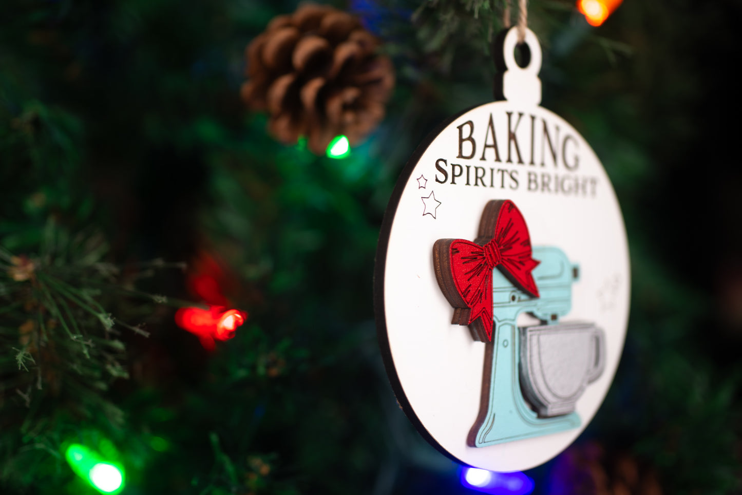 Baking Spirits Bright Christmas Ornament