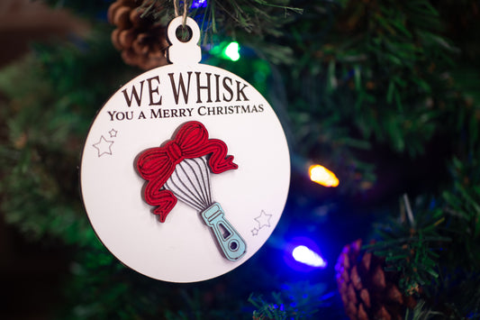 We Whisk You A Merry Christmas, Christmas Ornament