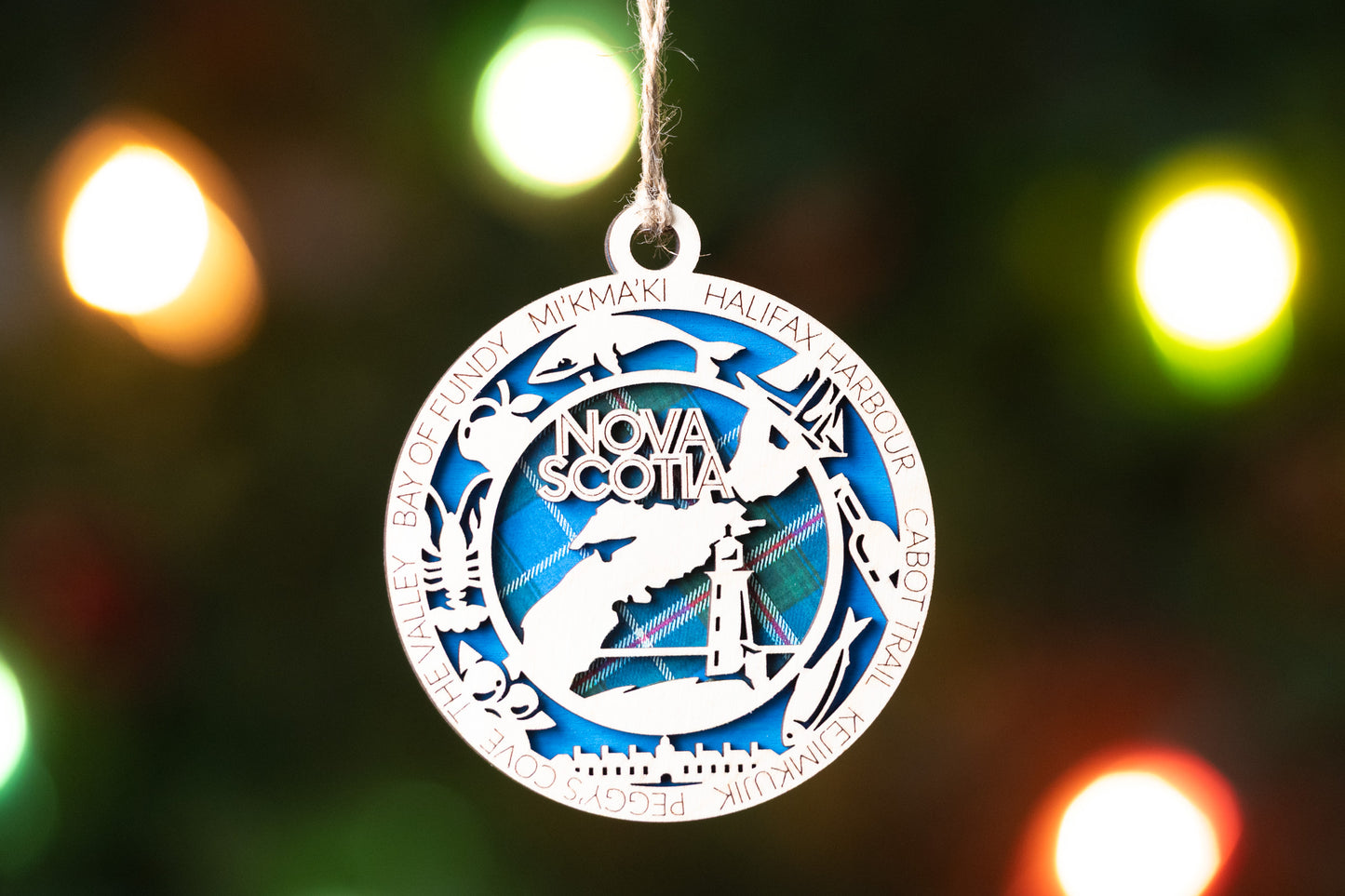 Nova Scotia Christmas Tree Ornament