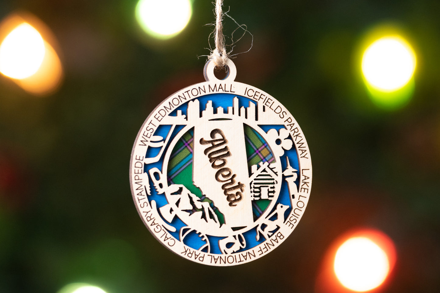 Alberta Christmas Tree Ornament