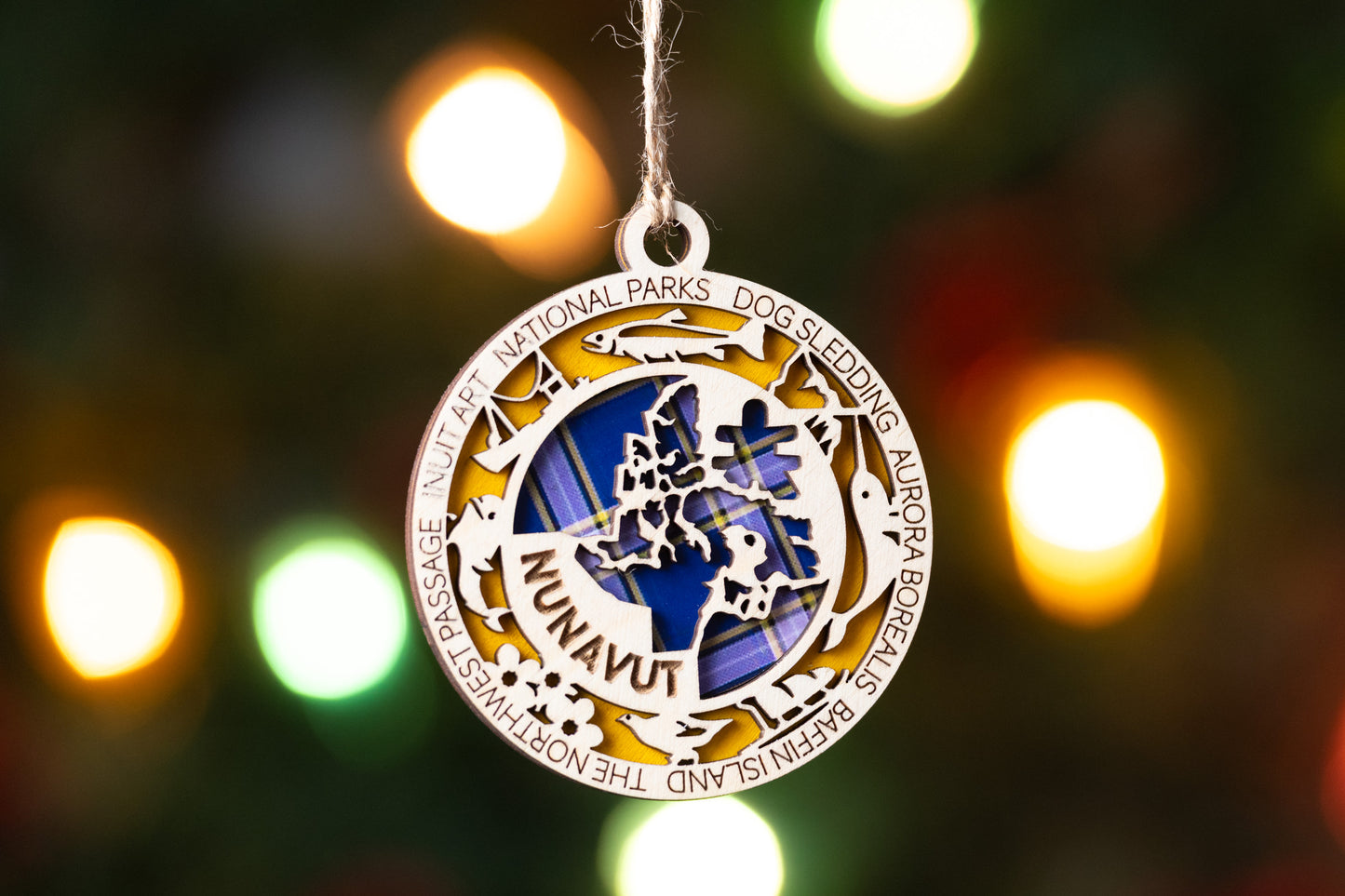 Nunavut Christmas Tree Ornament