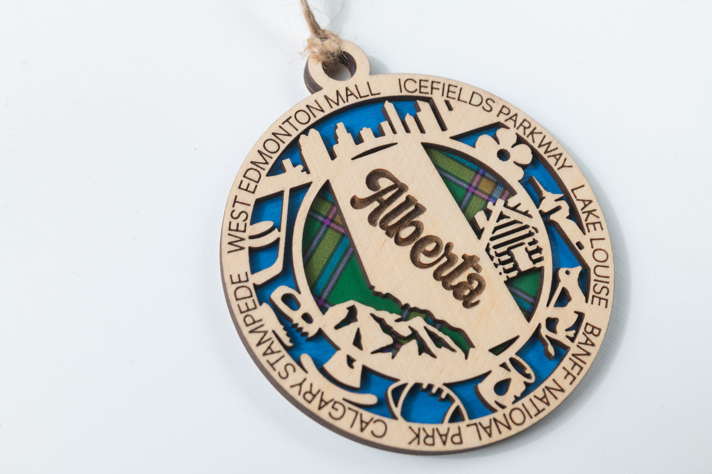 Alberta Christmas Tree Ornament