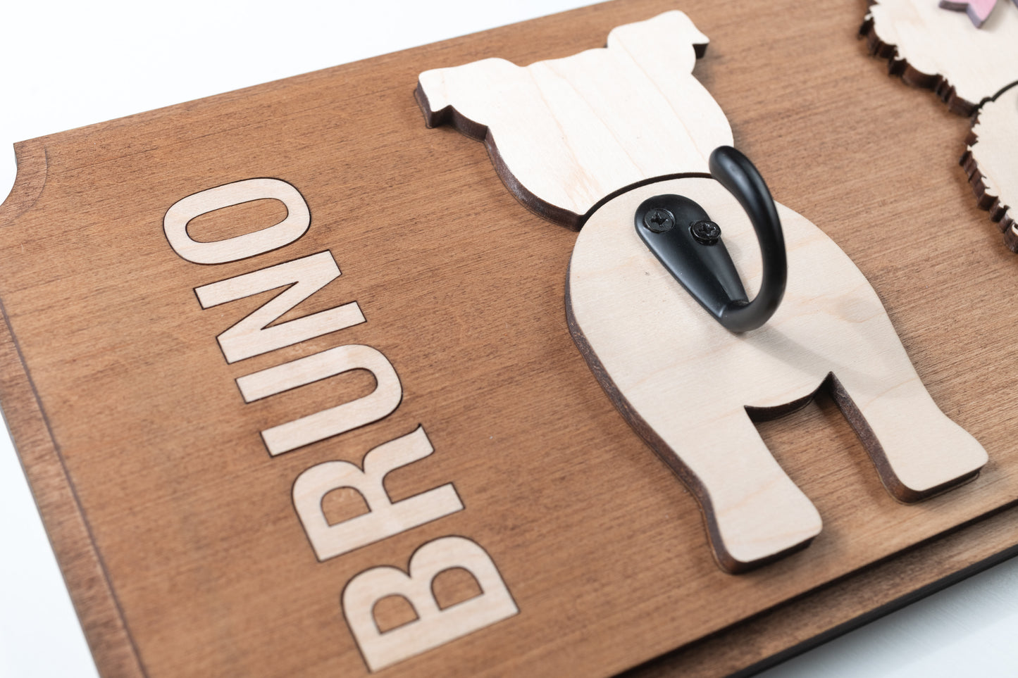 Dog Leash Hook (Double) - Custom Made for your dog