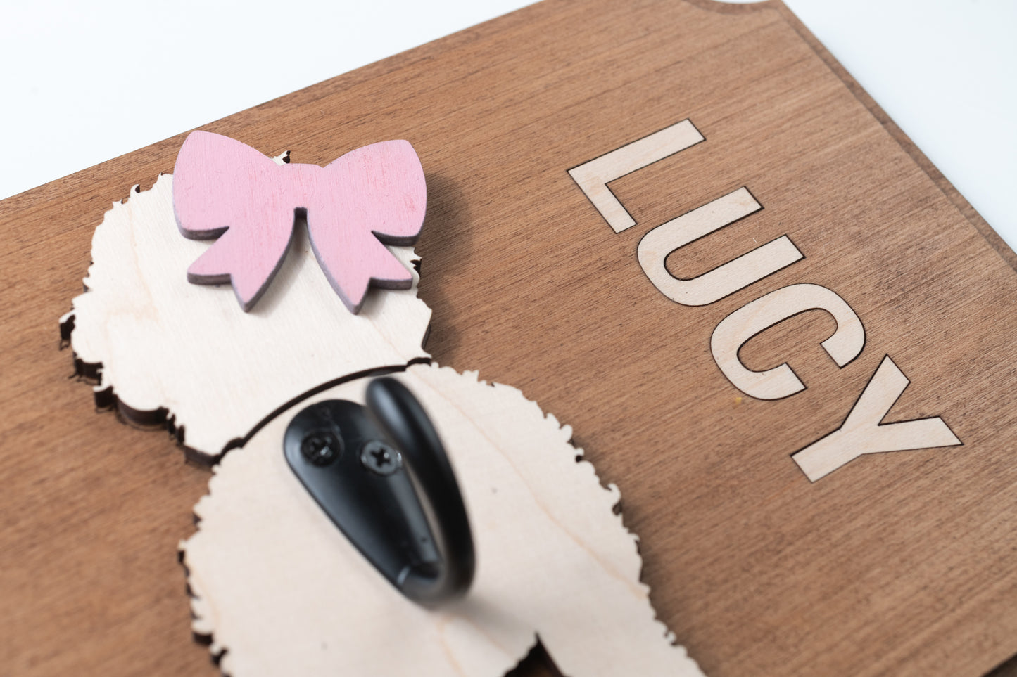 Dog Leash Hook (Double) - Custom Made for your dog