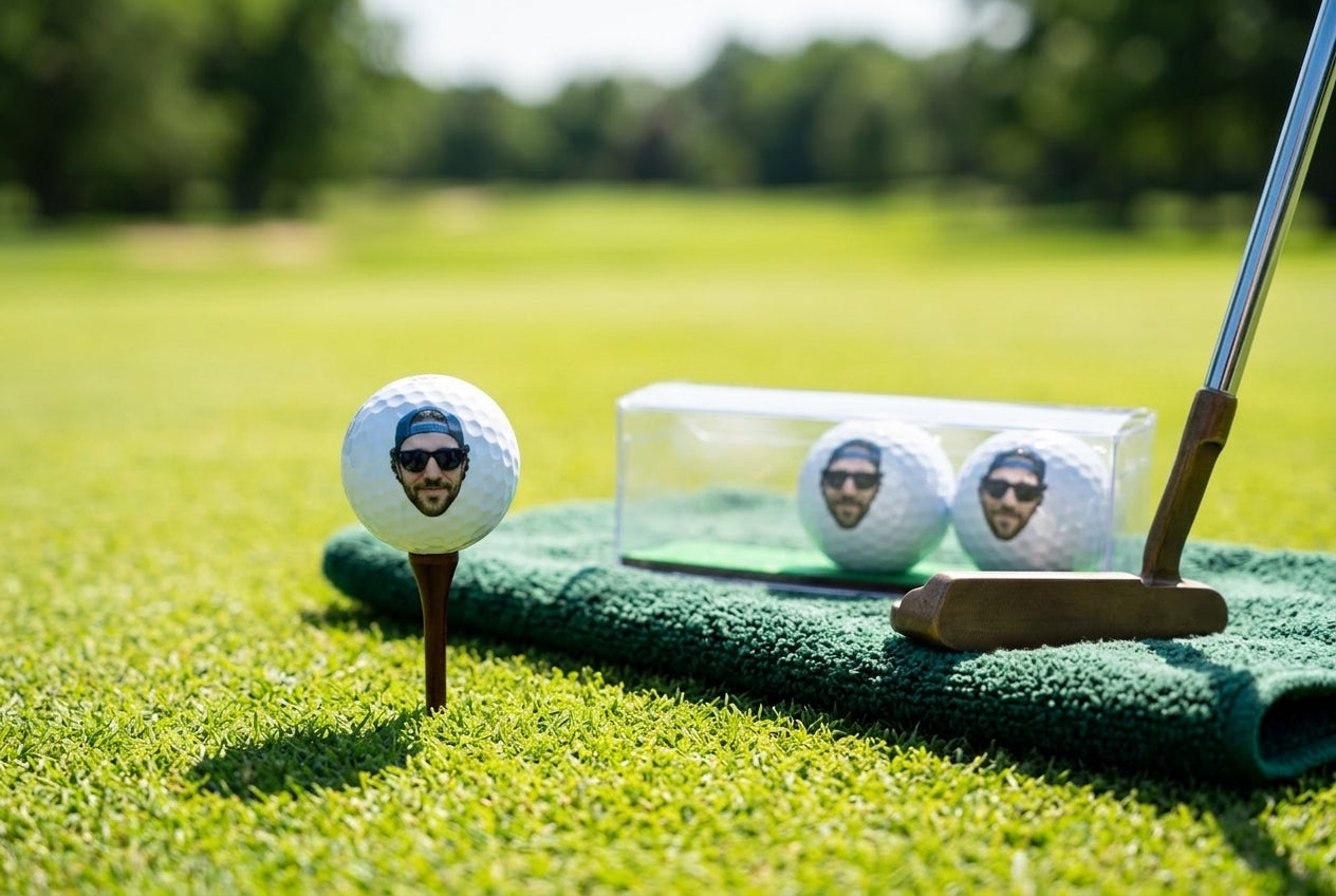 Personalized Photo Double Sided Golf Balls (3 Pack)