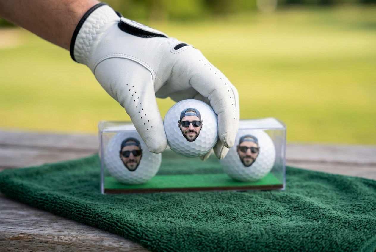 Personalized Photo Double Sided Golf Balls (3 Pack)