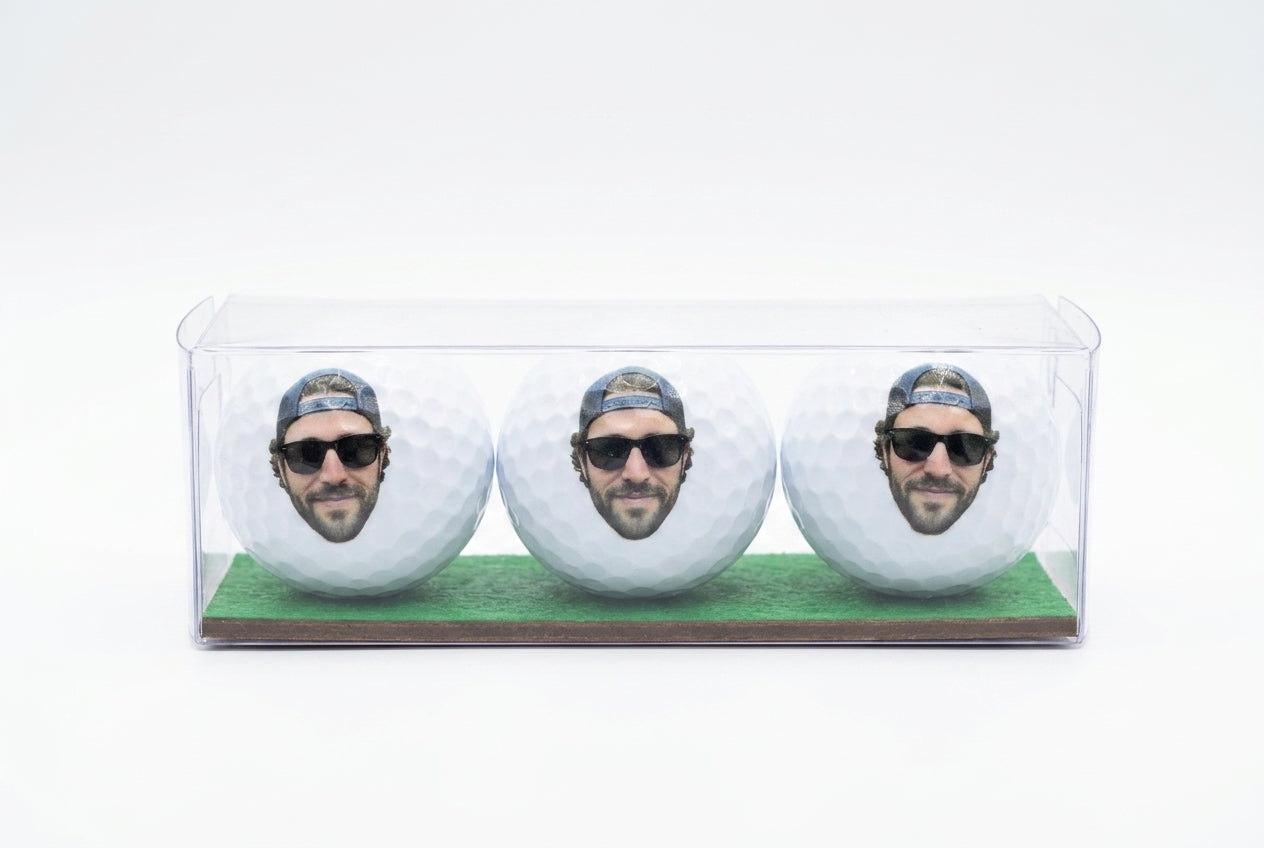 Personalized Photo Double Sided Golf Balls (3 Pack)