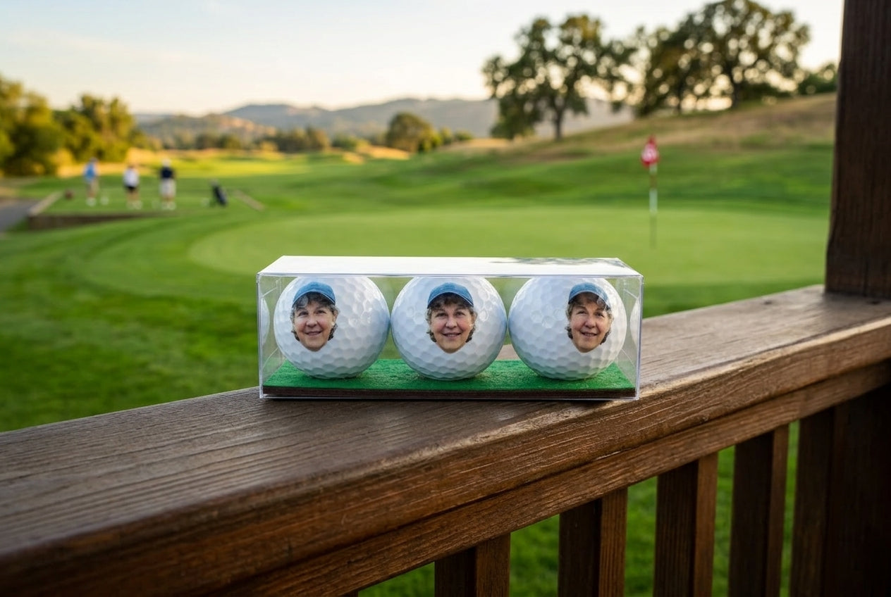 Personalized Photo Double Sided Golf Balls (3 Pack)