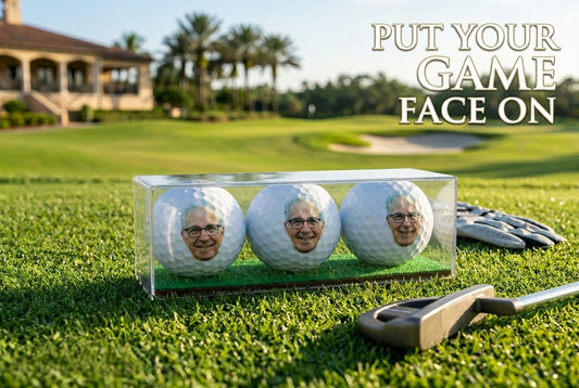 Personalized Photo Double Sided Golf Balls (3 Pack)