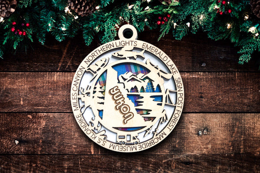 Yukon Christmas Tree Ornament