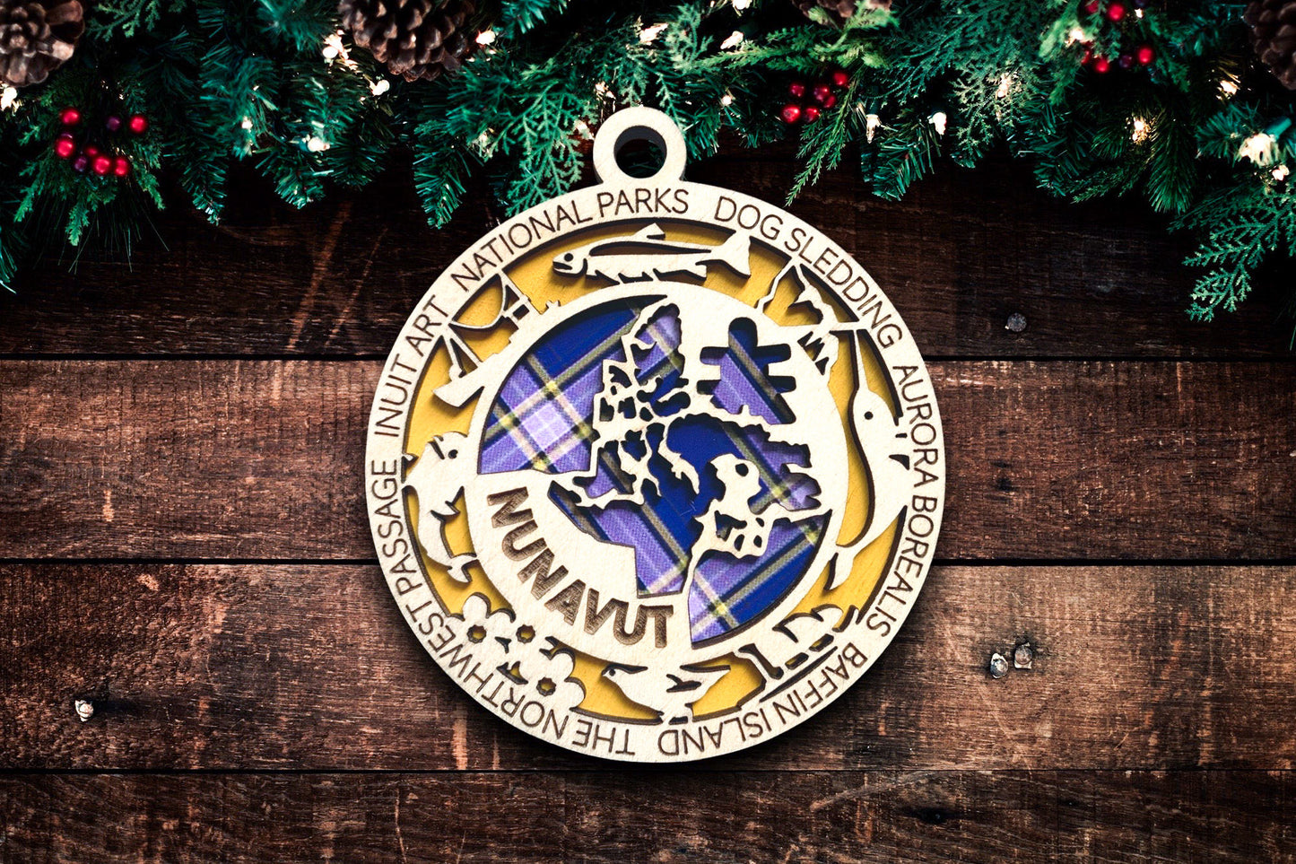 Nunavut Christmas Tree Ornament
