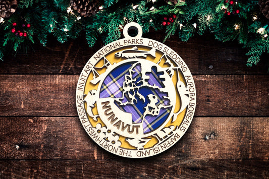 Nunavut Christmas Tree Ornament