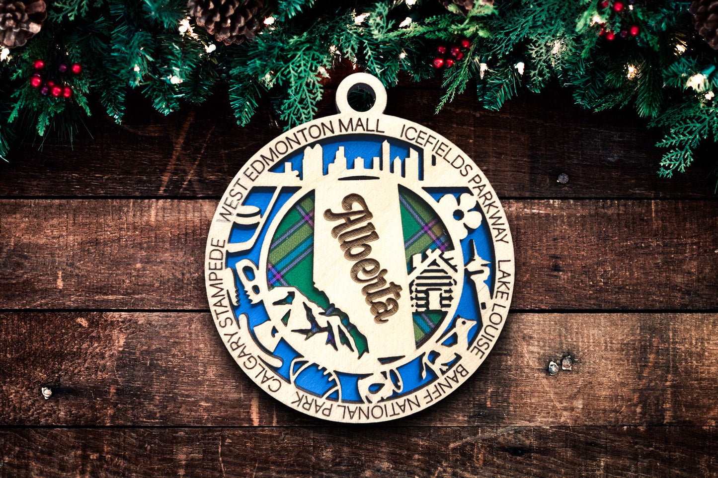 Alberta Christmas Tree Ornament