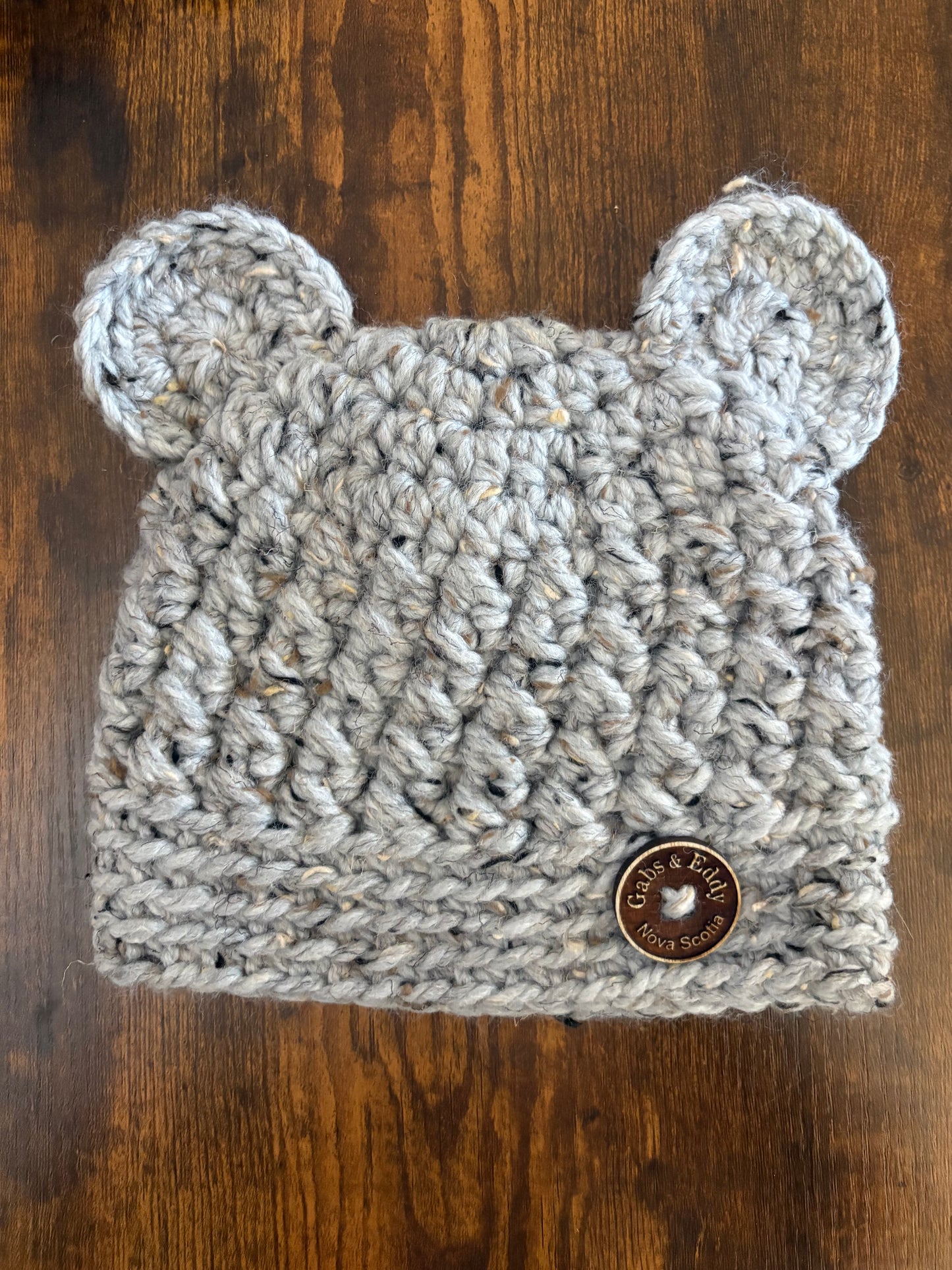 In-Stock 3-10 Year Chunky Little Bear in Grey Marble